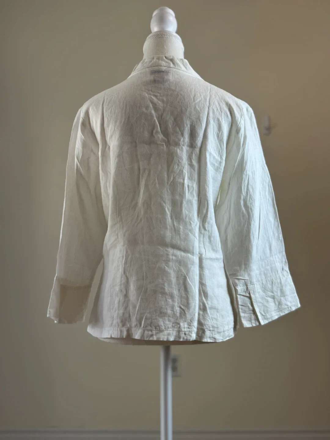 Talbots Petites 100% Irish Linen Blouse image indicator(7)