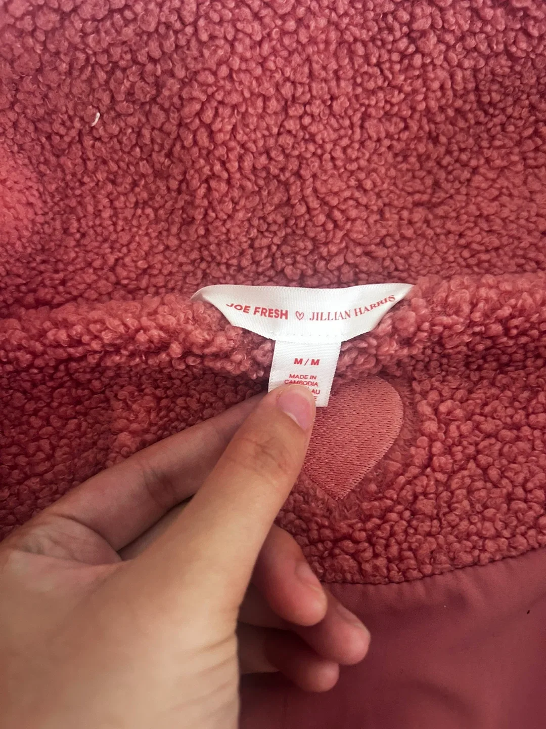 Joe Fresh x Jillian Harris Teddy Jacket - Size M image indicator(3)