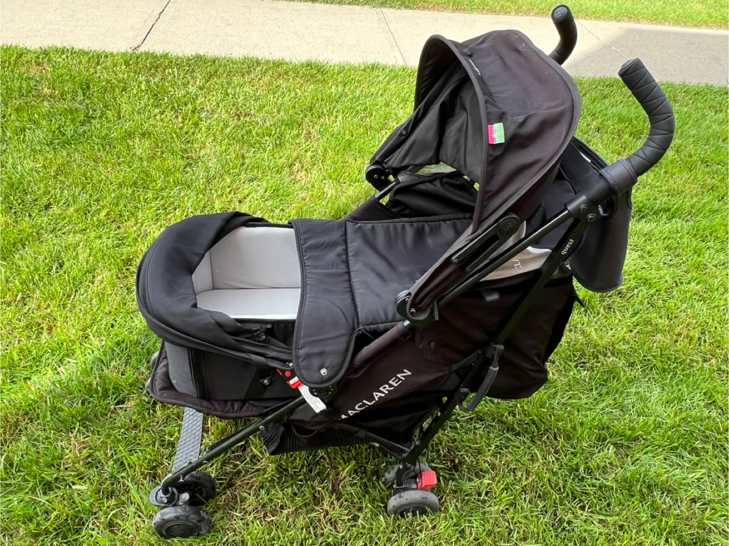 Maclaren Quest Stroller with Bassinet