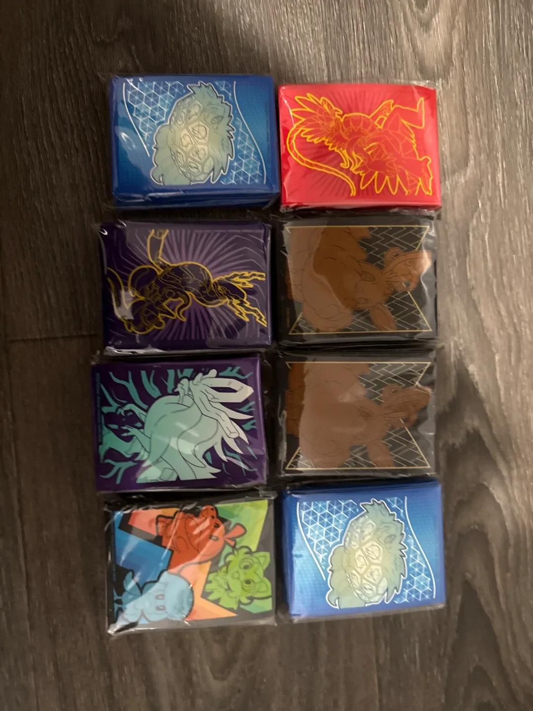 8 packs of pokemon penny sleeves thumbnail