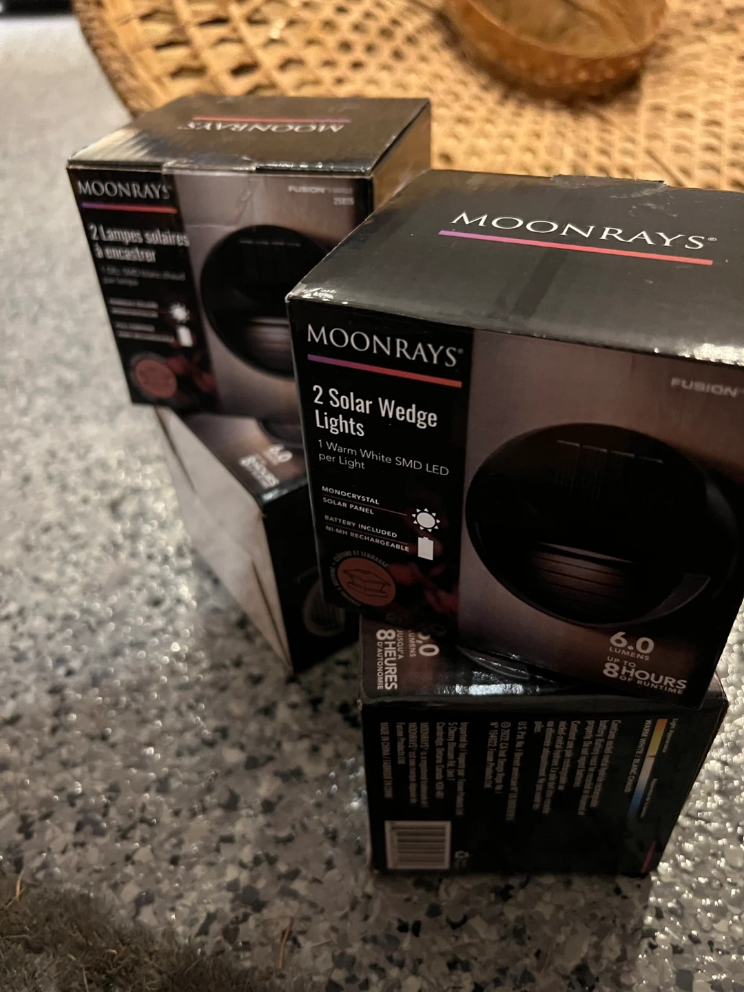 New Moonrays 2 Solar Wedge Lights