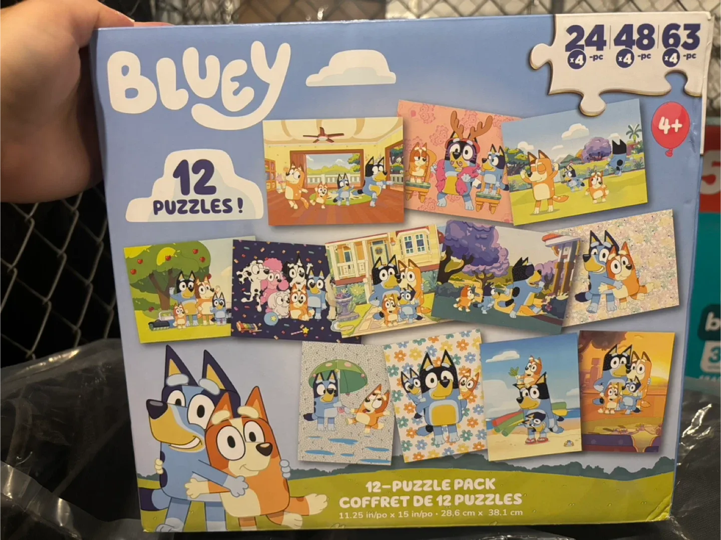 Bluey 12-Puzzle Pack - New! thumbnail
