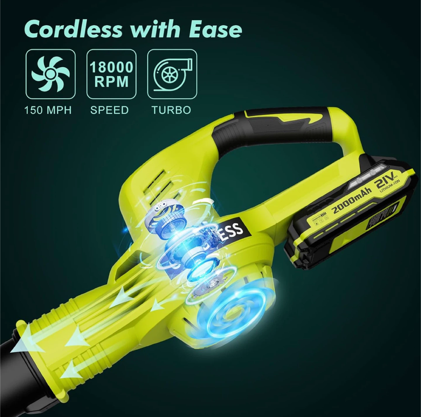 Leaf Blower Cordless - photo 4