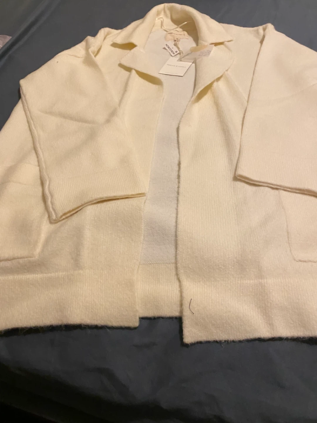 Thread & Supply Cream Cardigan