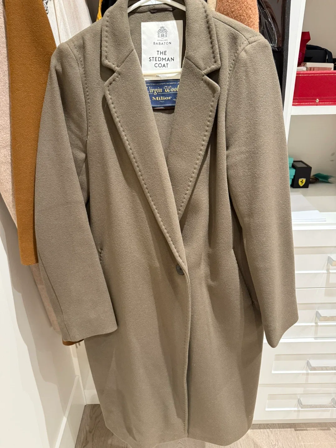 Babaton Stedman Coat - Virgin Wool image indicator(2)