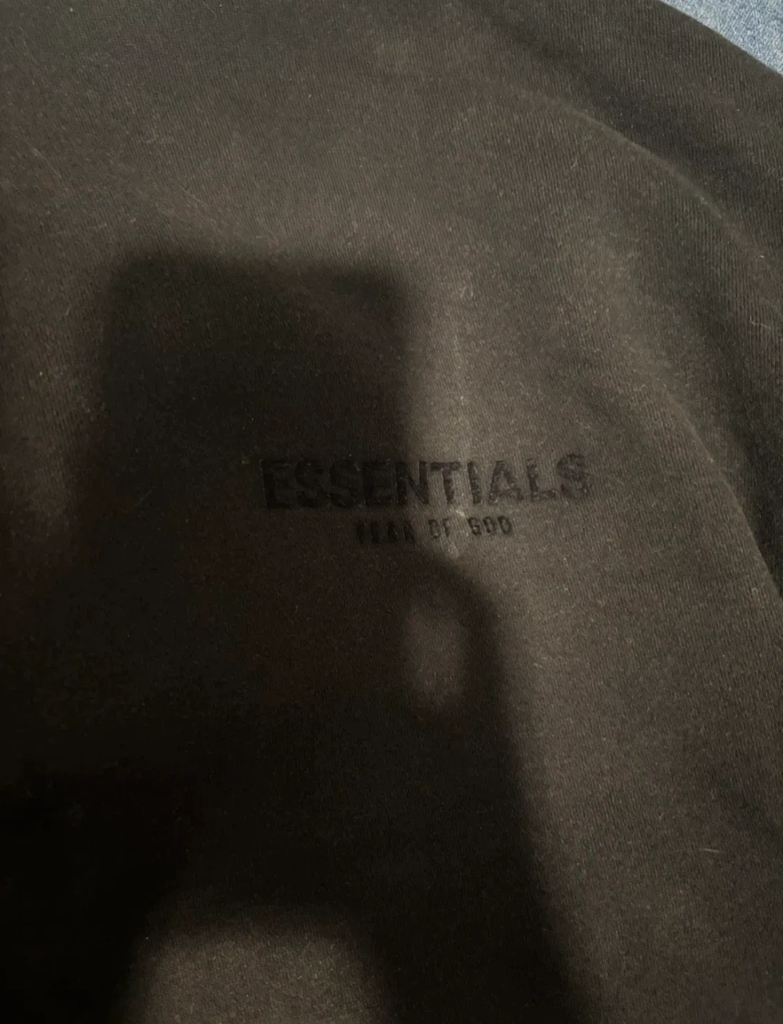 Essentials Fear of God Black Hoodie image indicator(4)