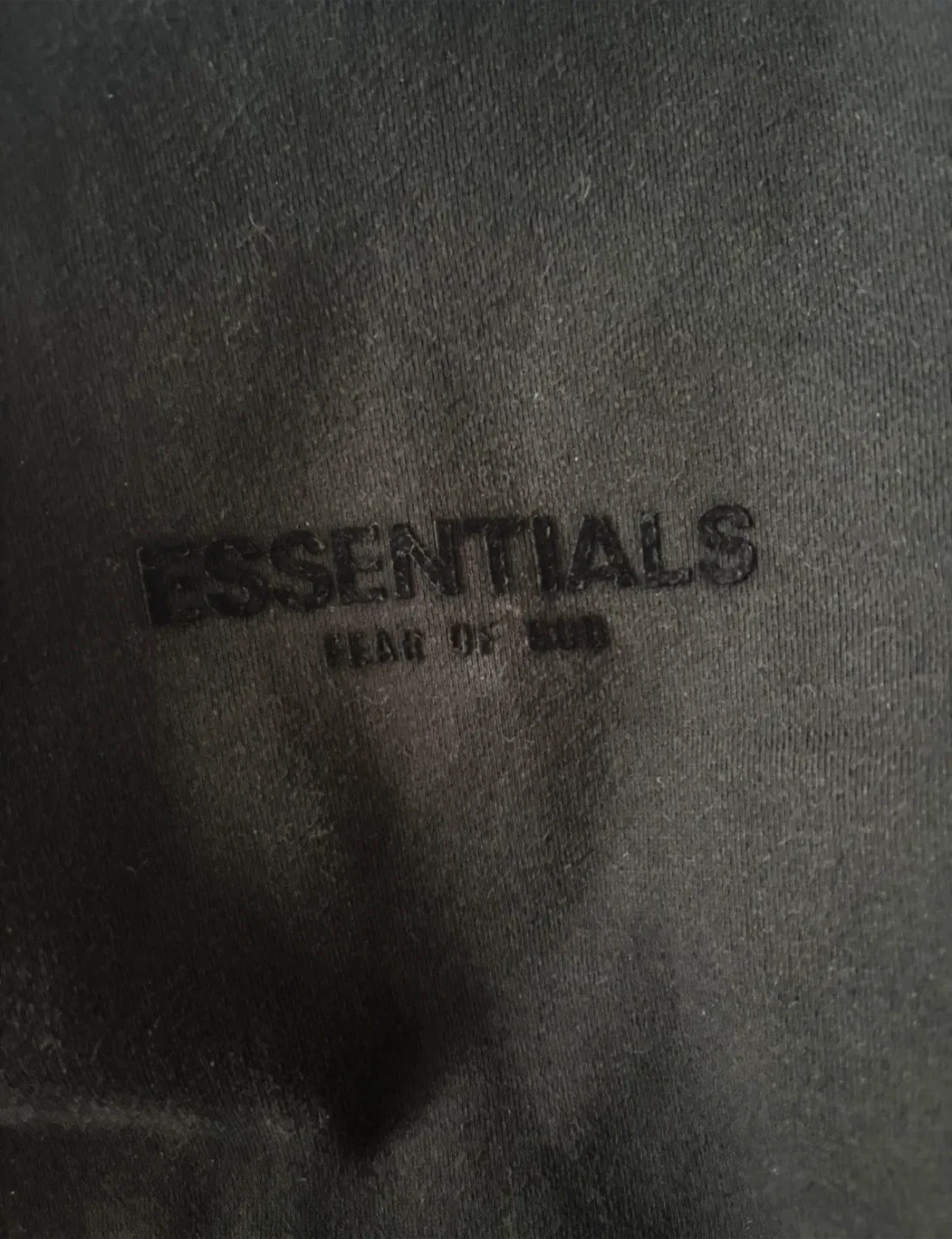 Essentials Fear of God Black Hoodie image indicator(9)