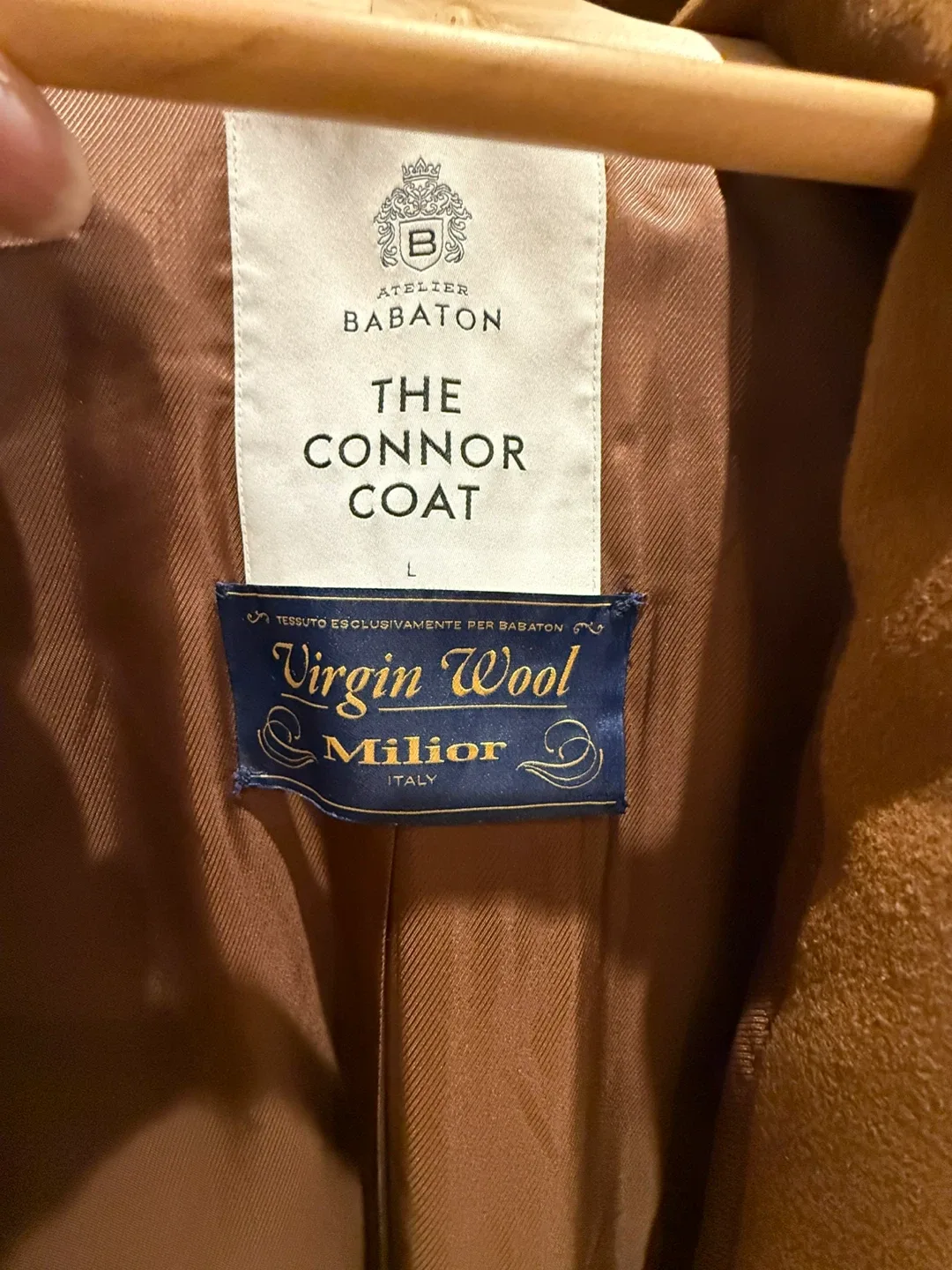 Atelier Babaton The Connor Coat - Size L image indicator(2)