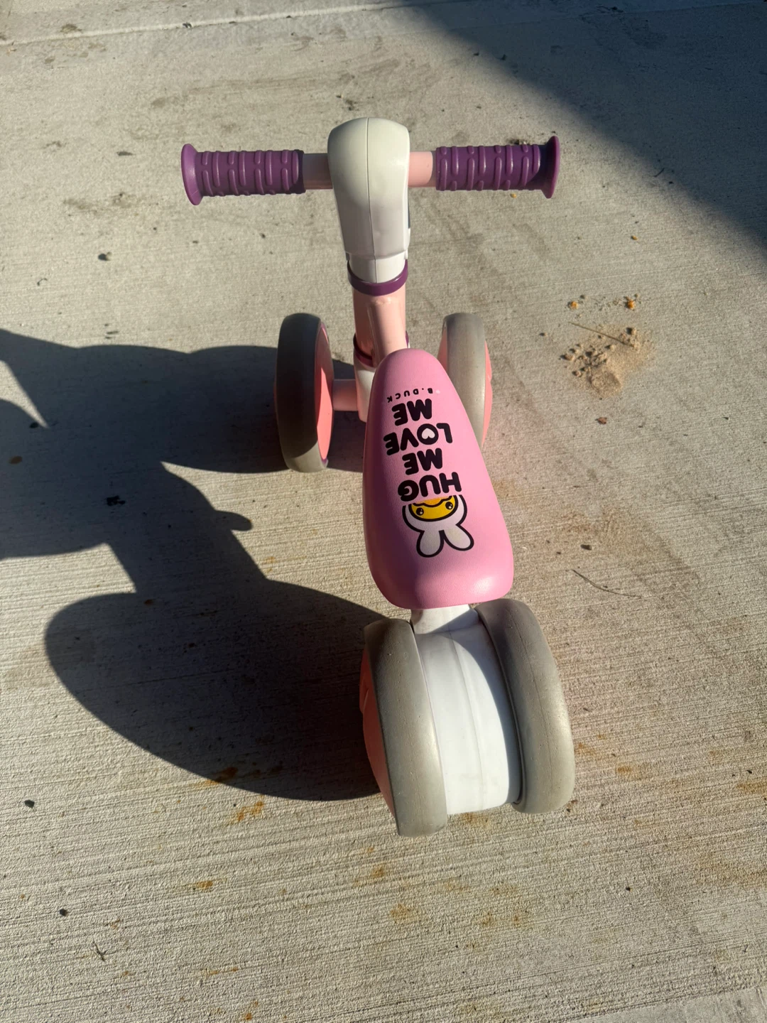 B.Duck Balance Bike - Pink & Purple - photo 4