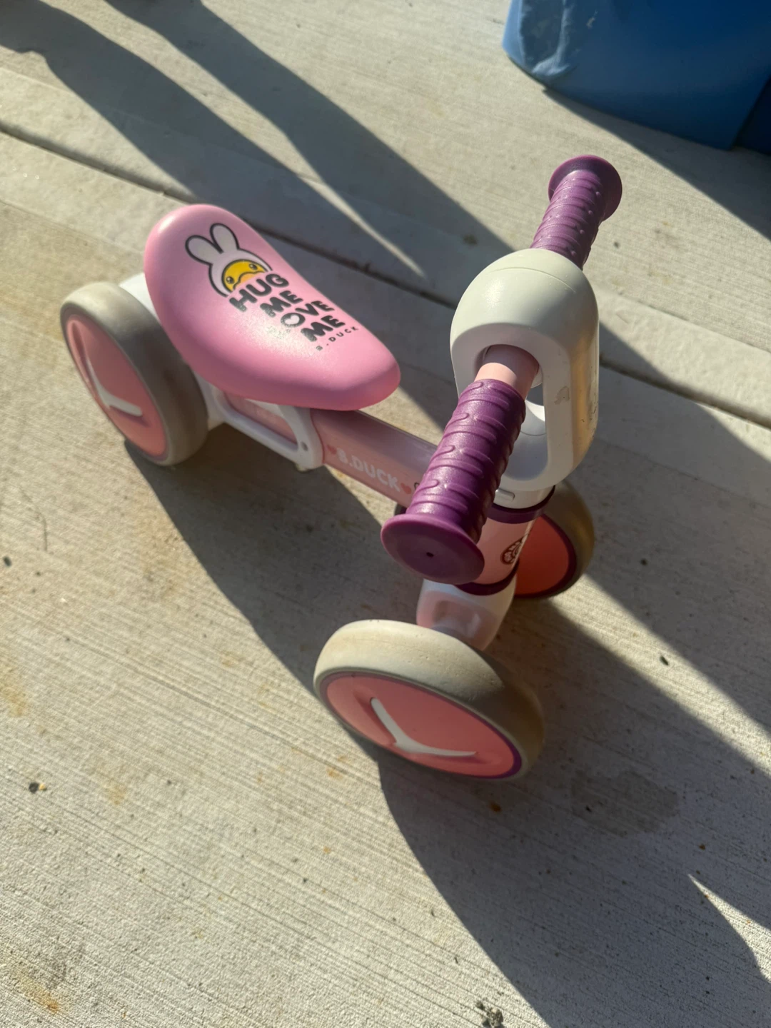 B.Duck Balance Bike - Pink & Purple