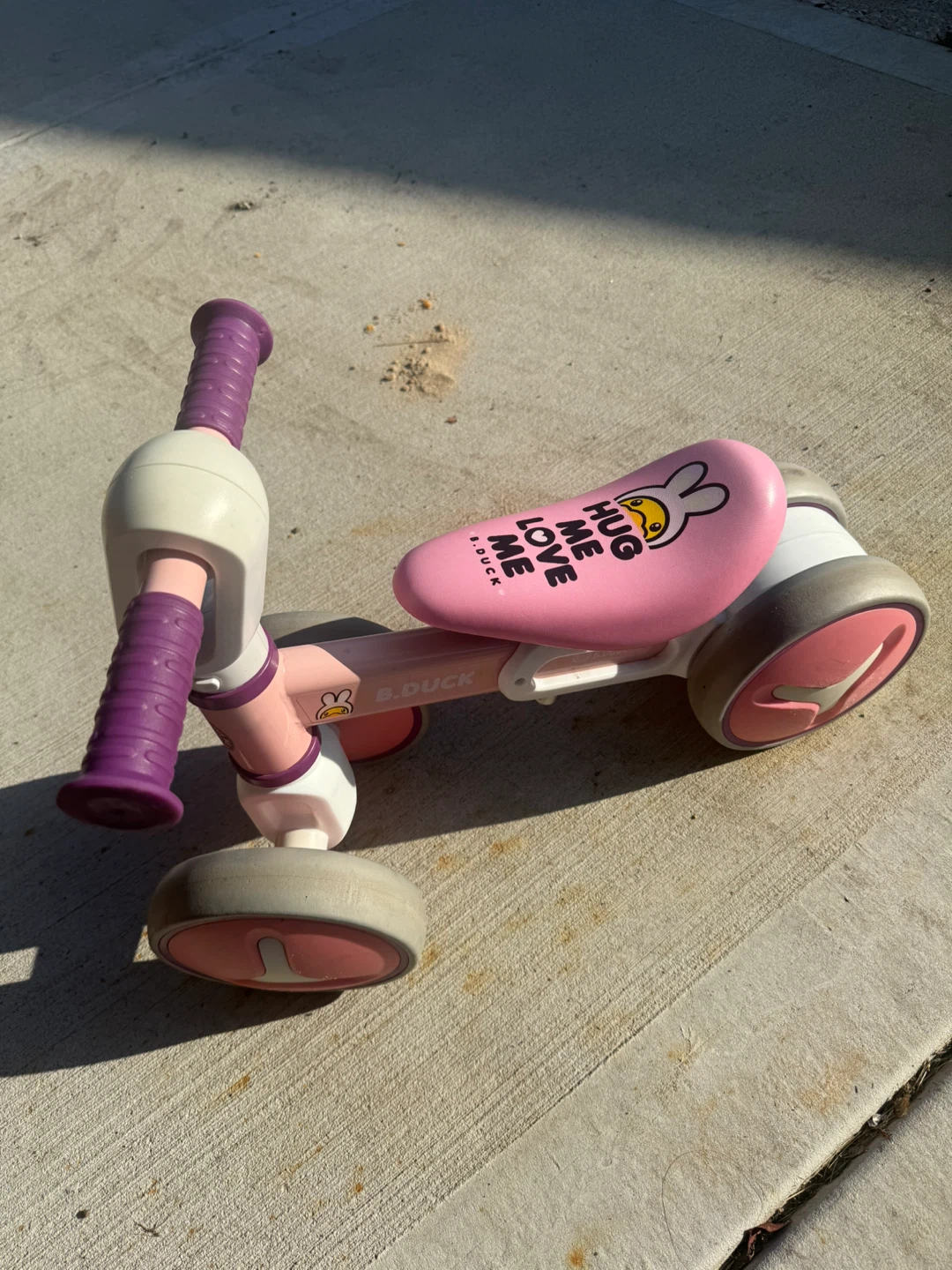 B.Duck Balance Bike - Pink & Purple - photo 3