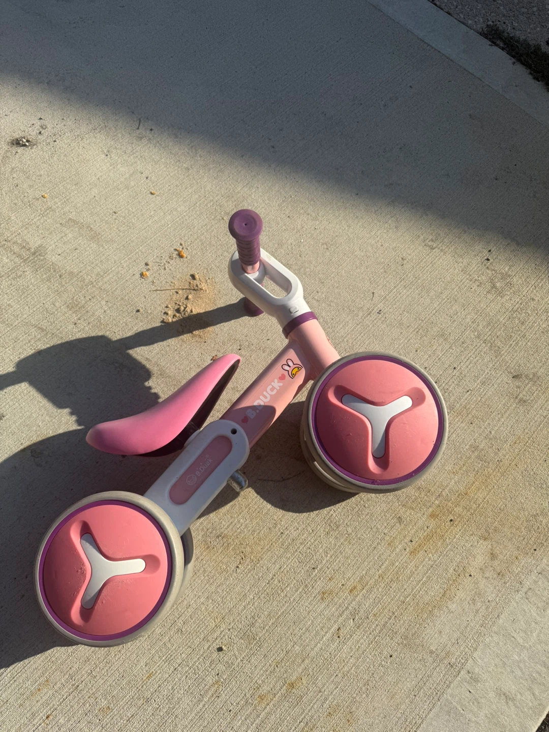 B.Duck Balance Bike - Pink & Purple - photo 5