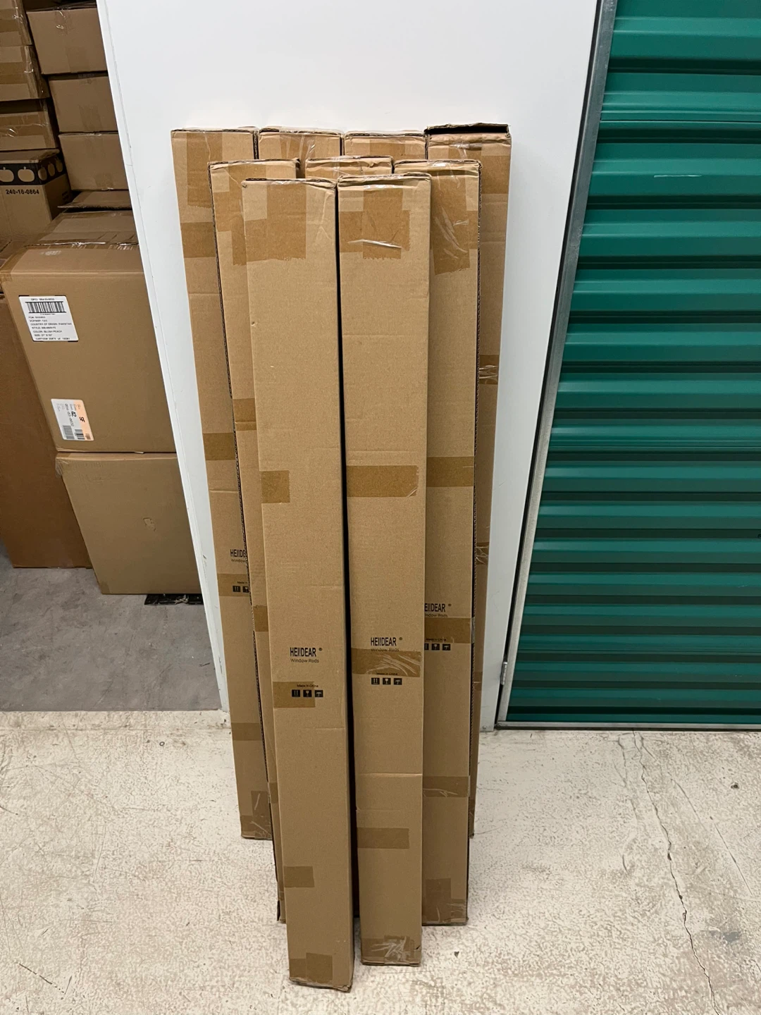 HEI!DEAR Window Rods 2 Pack 66-114in NEW