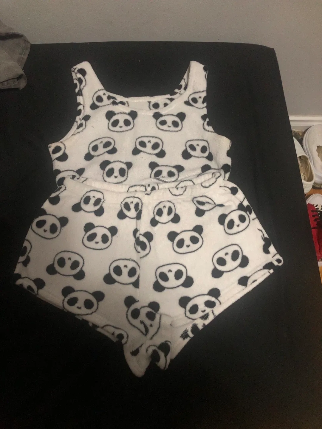 Panda Print Pajama Set thumbnail