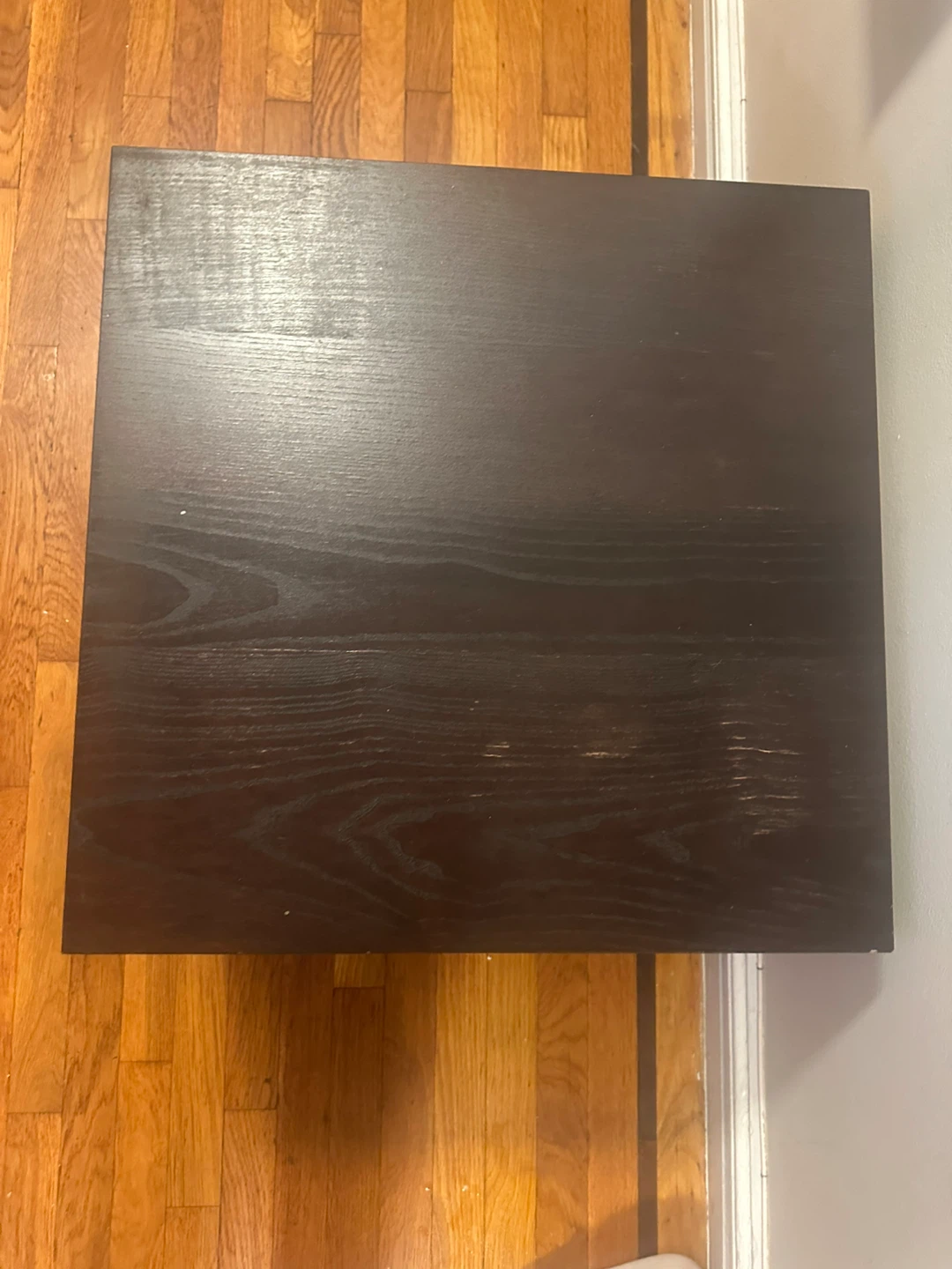 Brown Wood Side Table - photo 2