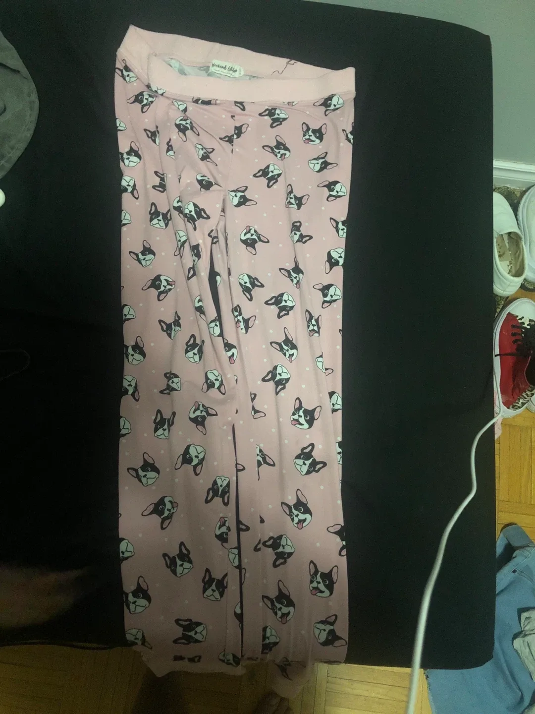 Weekend Edition Dog Print Pajama Pants - Size L thumbnail