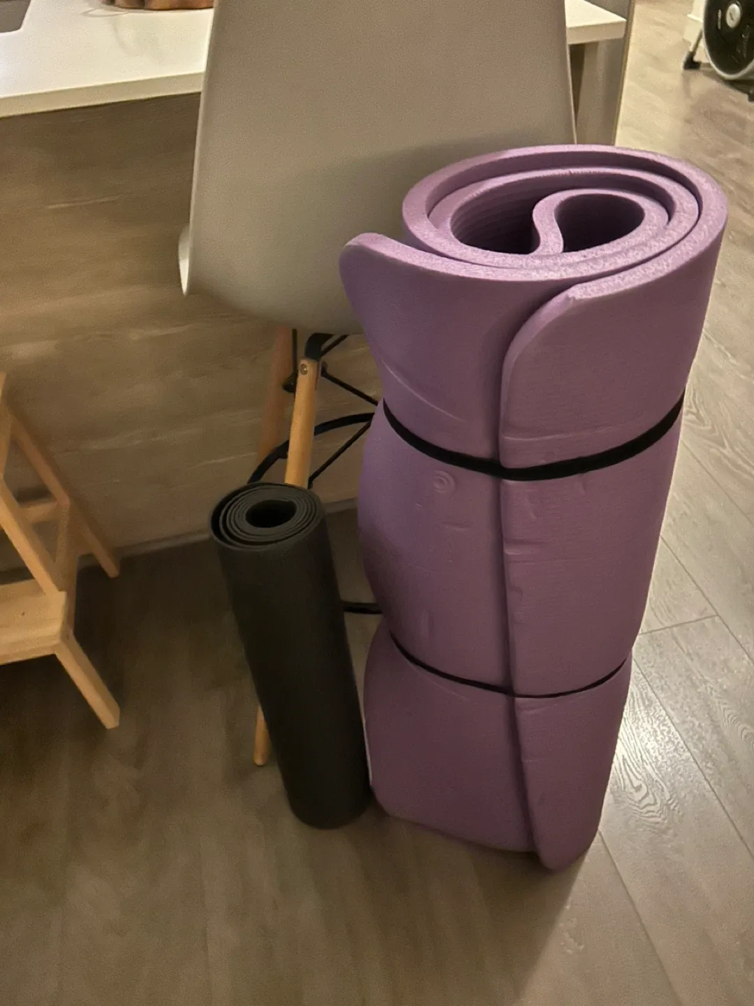 #freecycle Xtra Lrg & thick Yoga Mat - Purple thumbnail