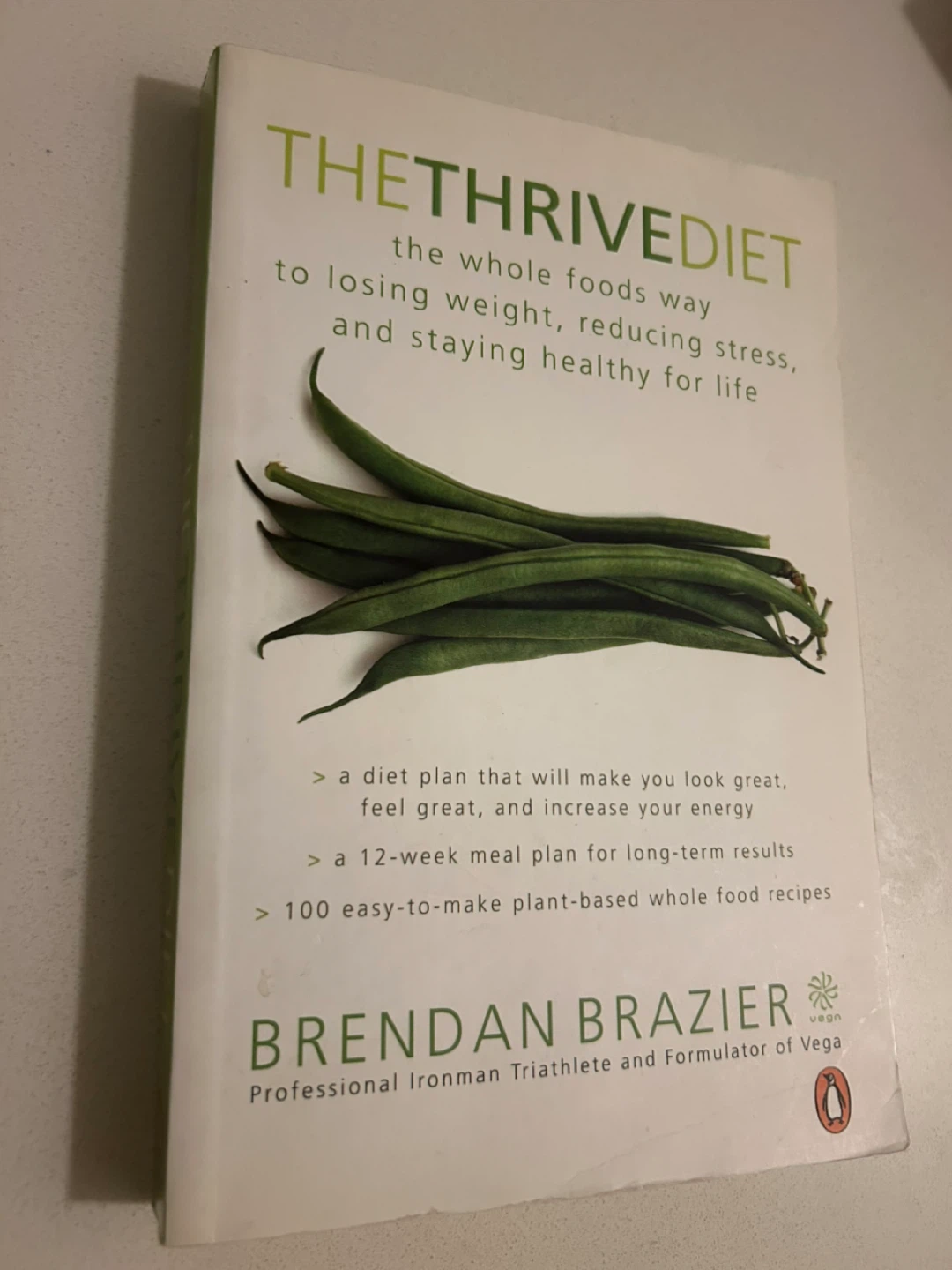 #freecycle #giveaway The Thrive Diet by Brendan Brazier