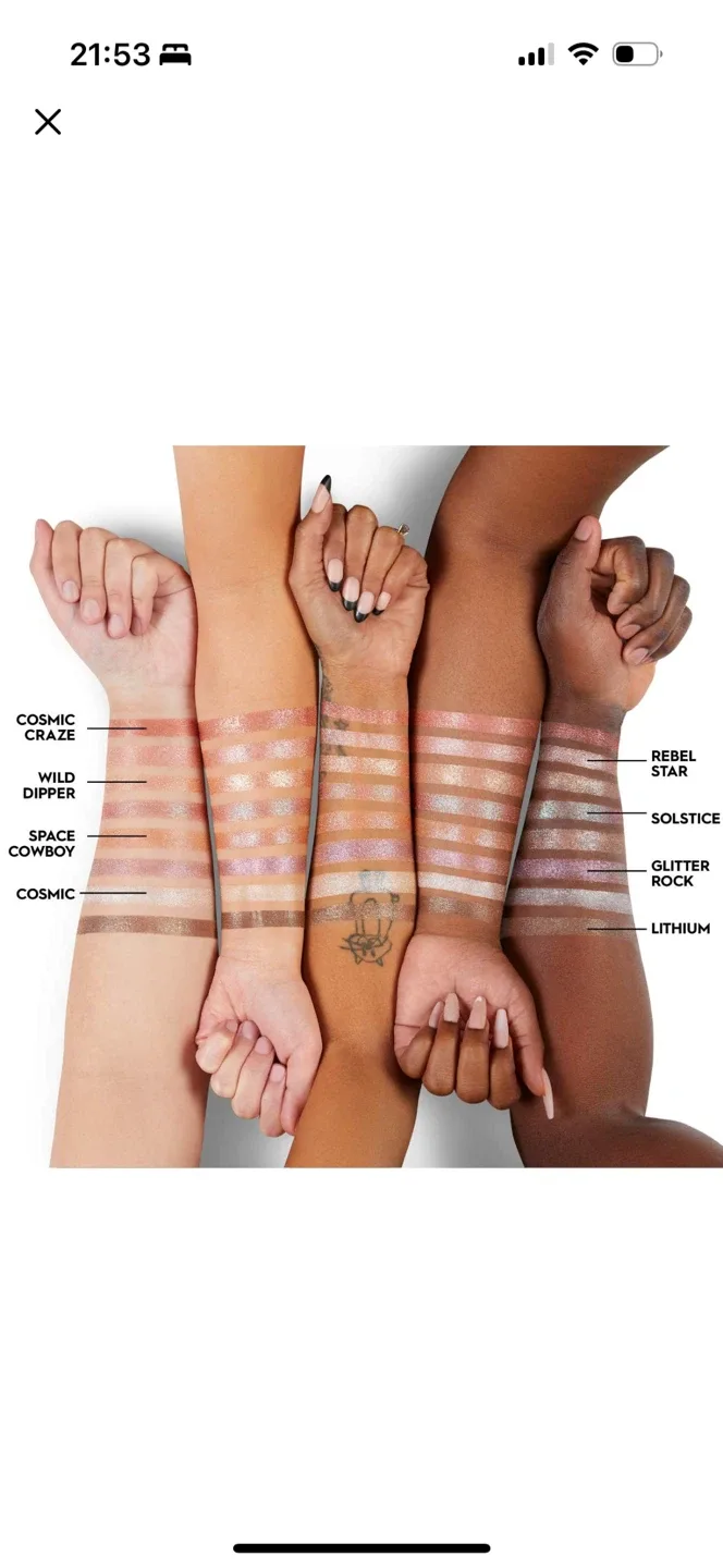 Brand new in box Urban Decay Moondust Shadow - Rebel Star image indicator(7)