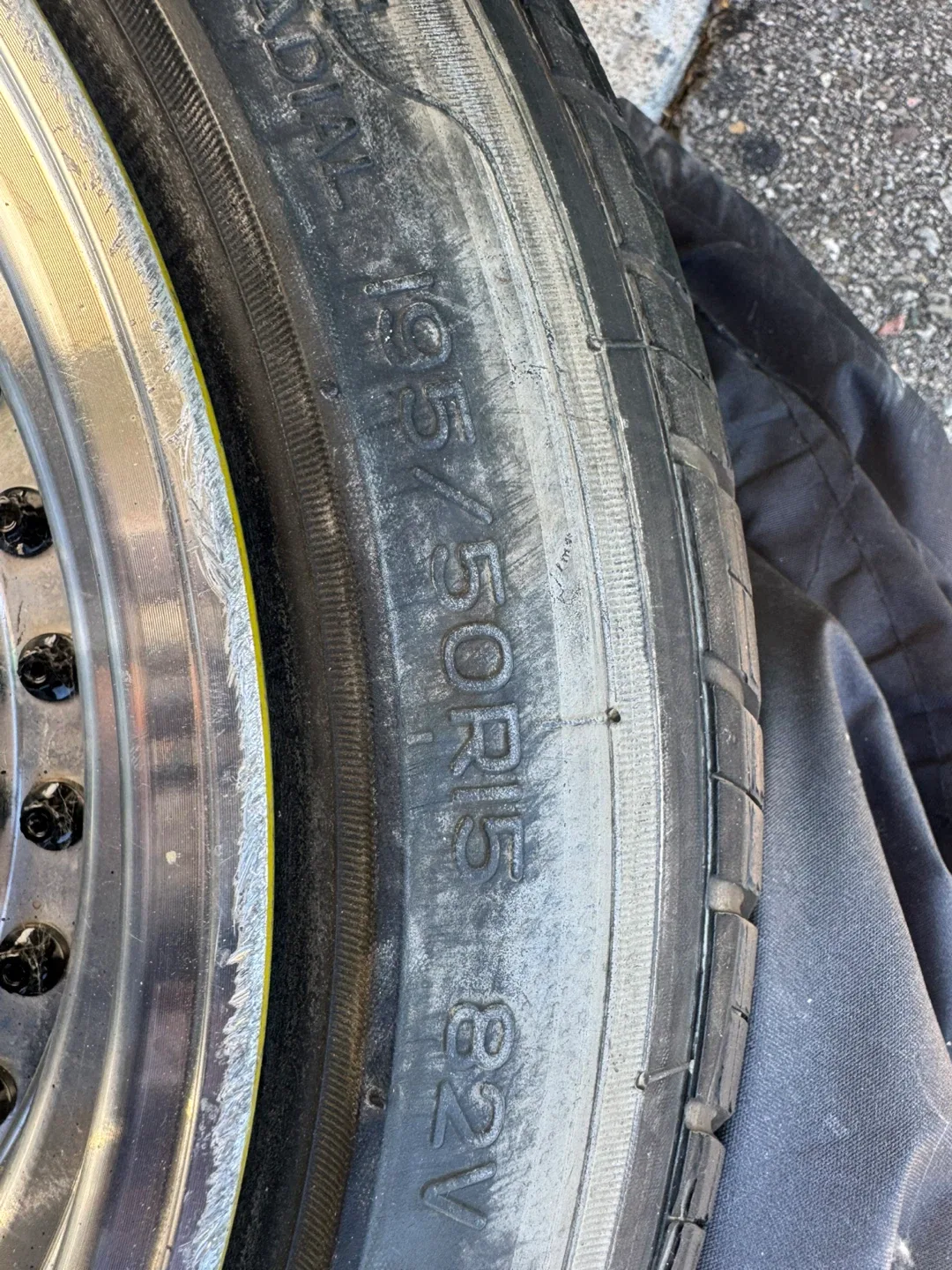 Tire with Rim image indicator(8)