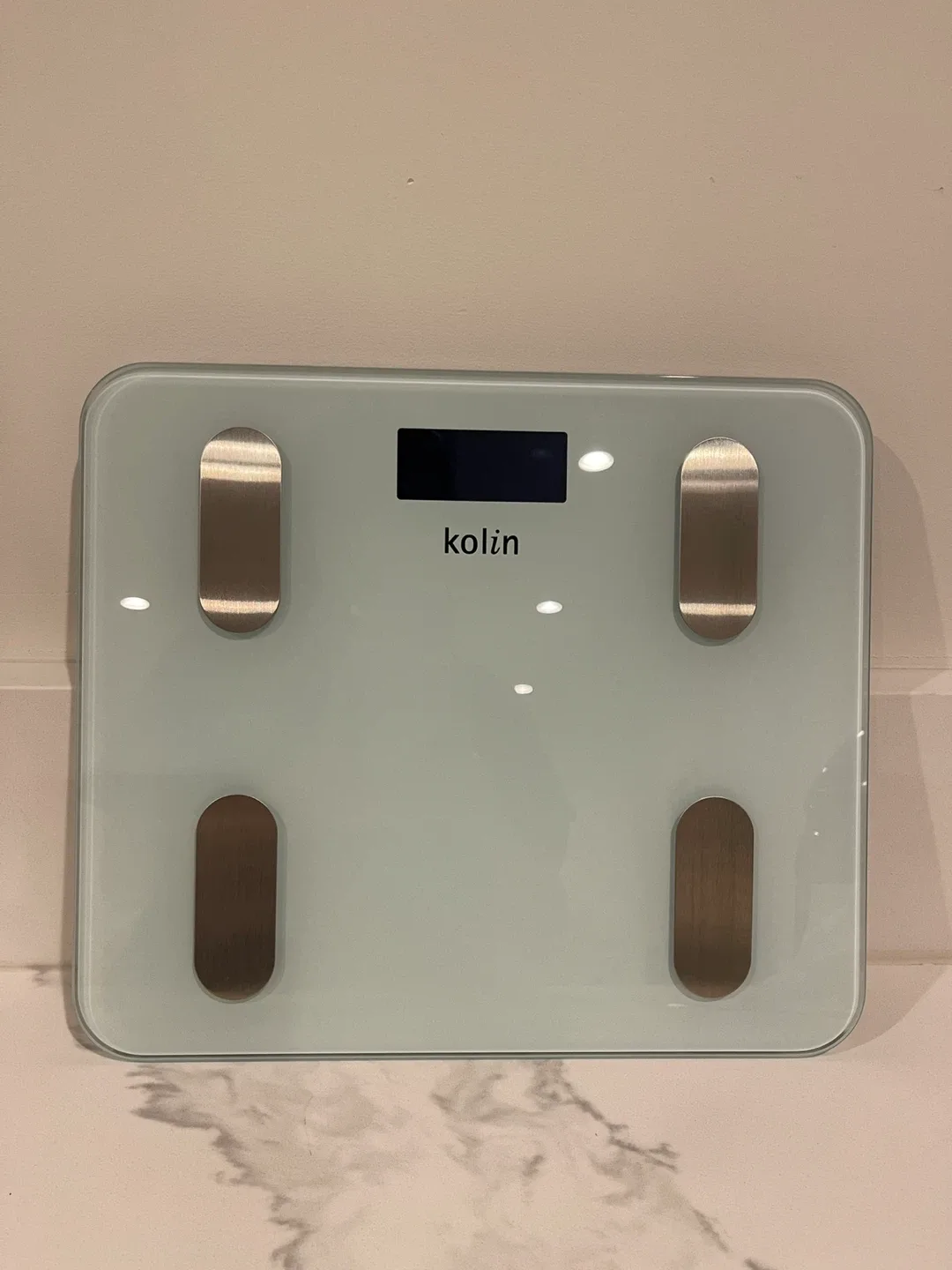 New Body Scale shown in Kg