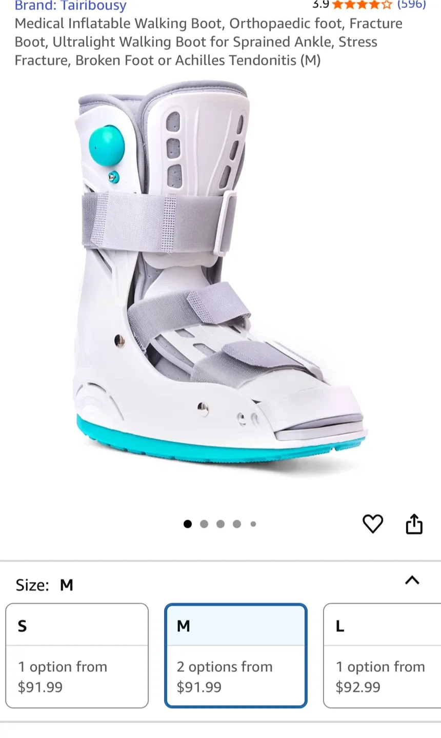 Tairibousy Medical Walking Boot - Size M thumbnail