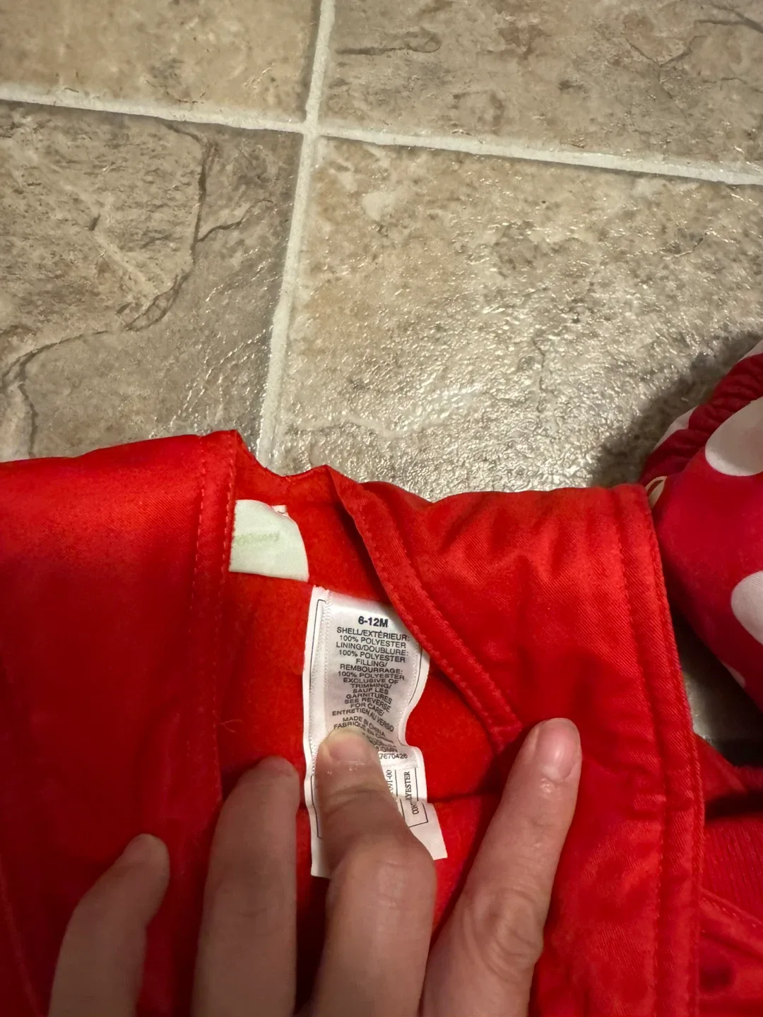 Disney Minnie Mouse Snowsuit 6-12M image indicator(3)