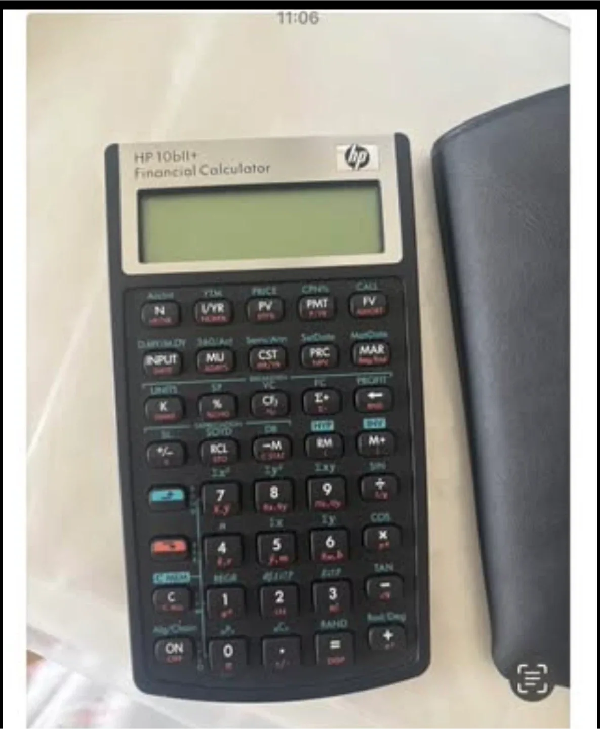HP 10bII+ Financial Calculator image indicator(2)