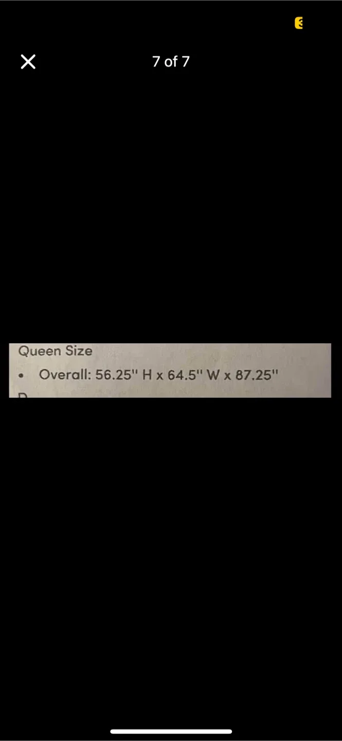 Metal Bed Frame - Queen image indicator(7)