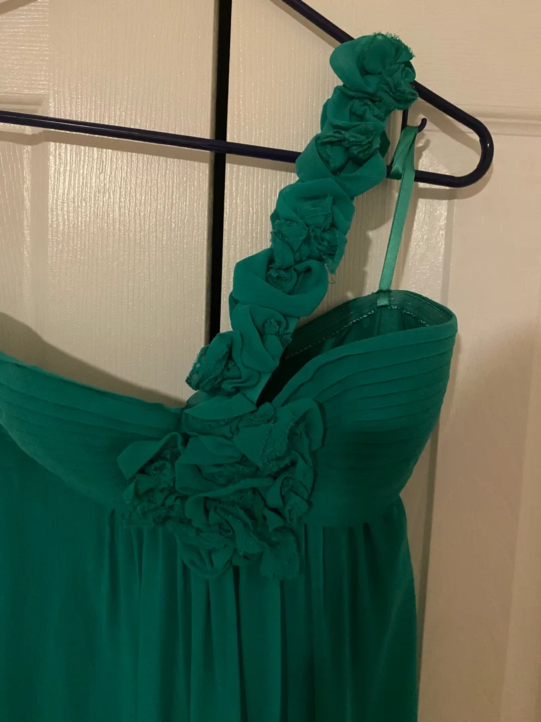 BCBGMAXAZRIA Emerald Green Dress - Size 2 image indicator(2)