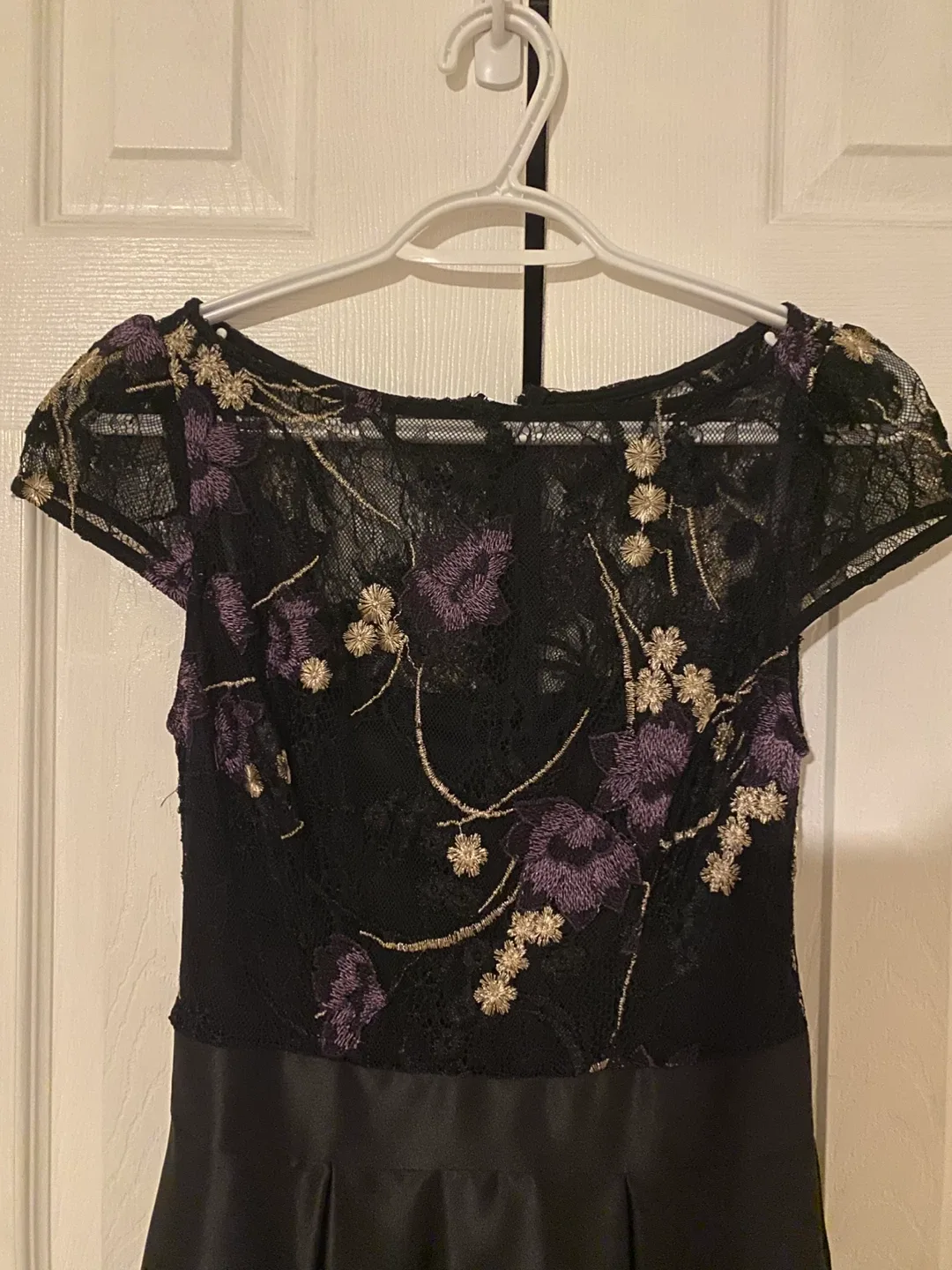 Le Chateau Black Floral Lace Dress Size XXS image indicator(3)