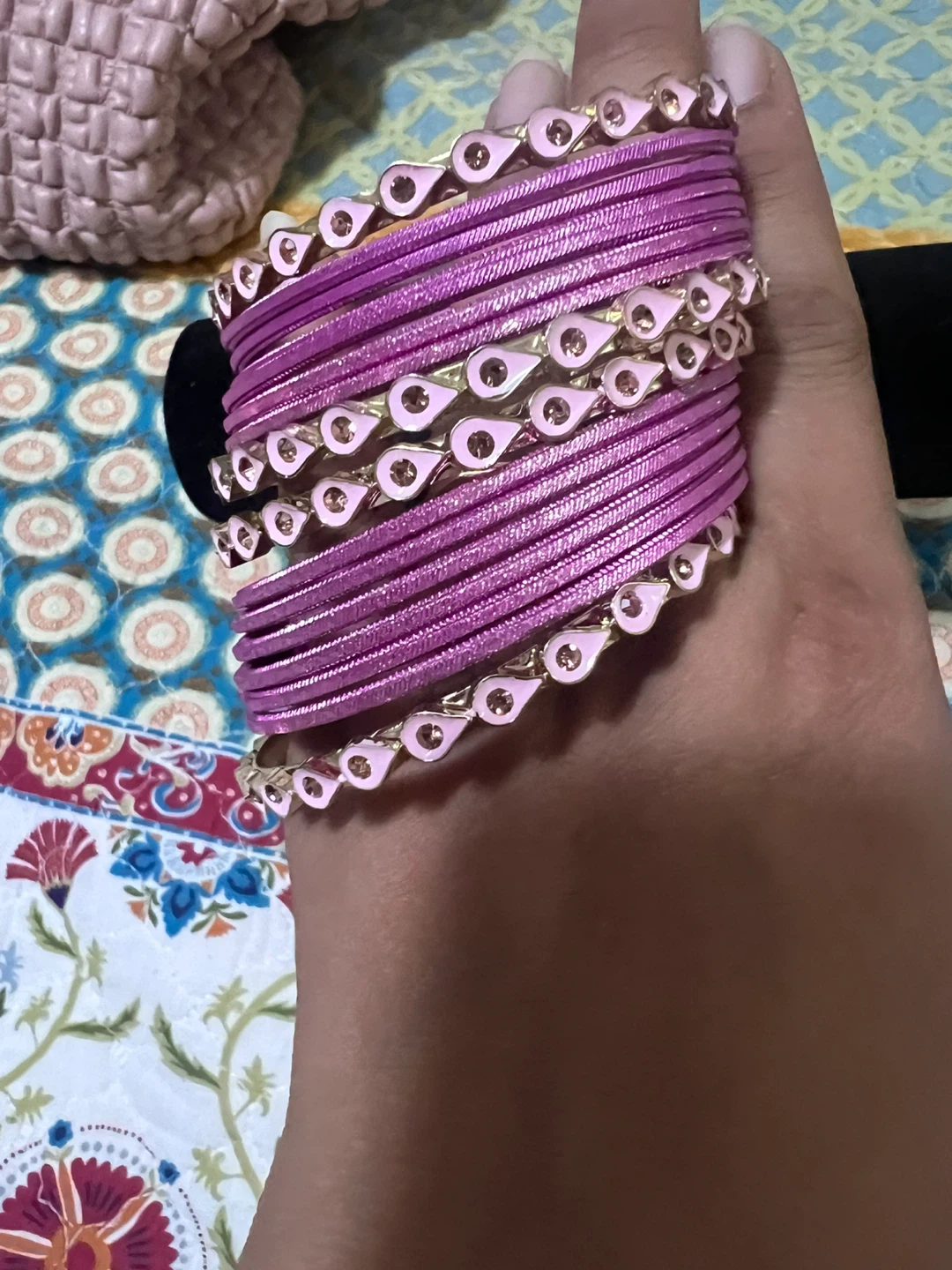 Purple Bangles Set - photo 4