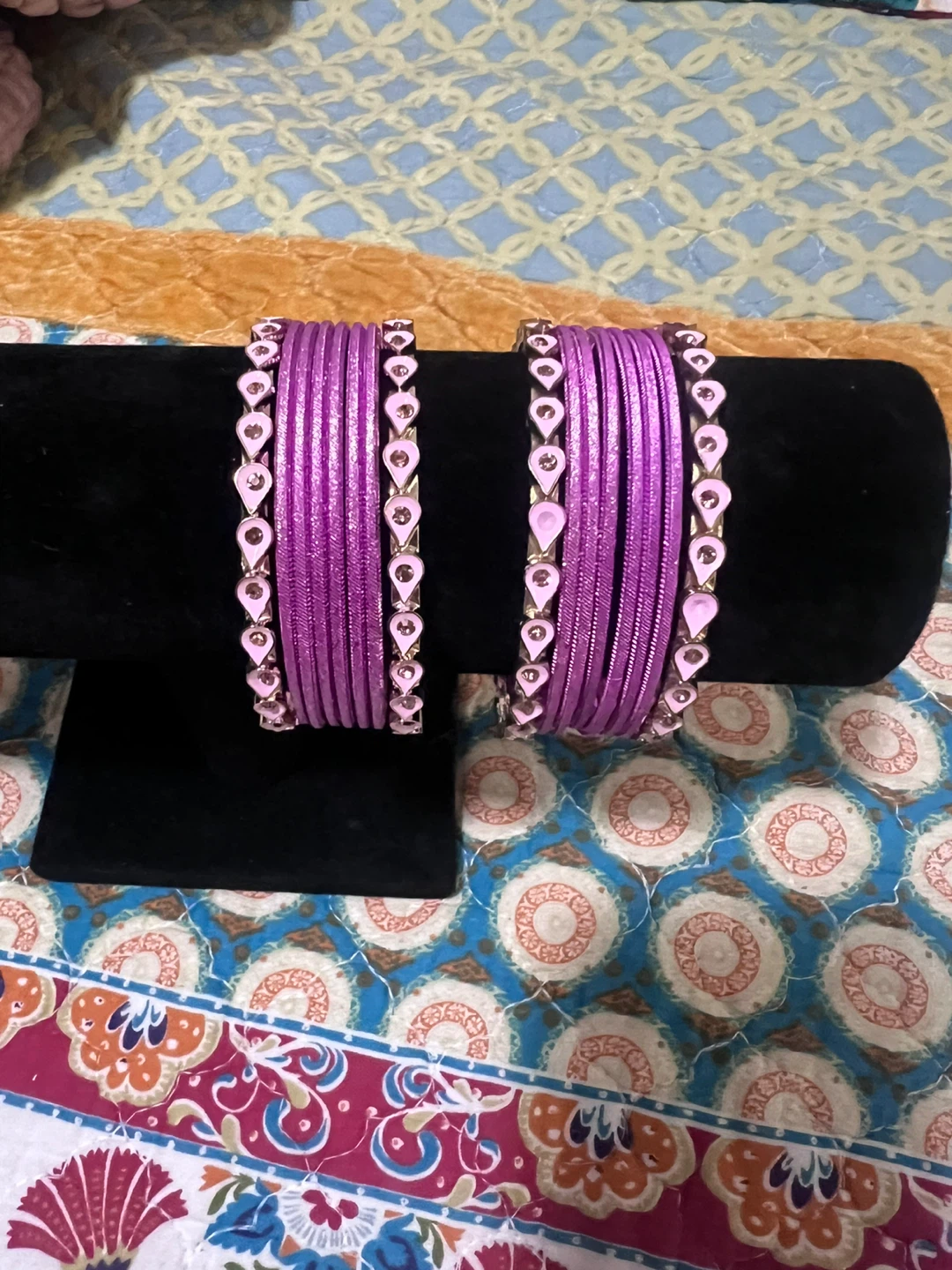 Purple Bangles Set