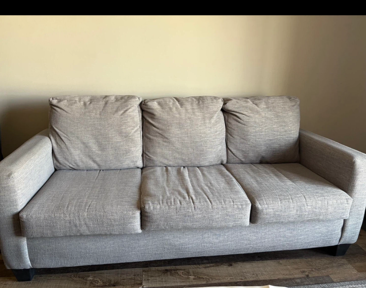 Grey 3-Seat Sofa