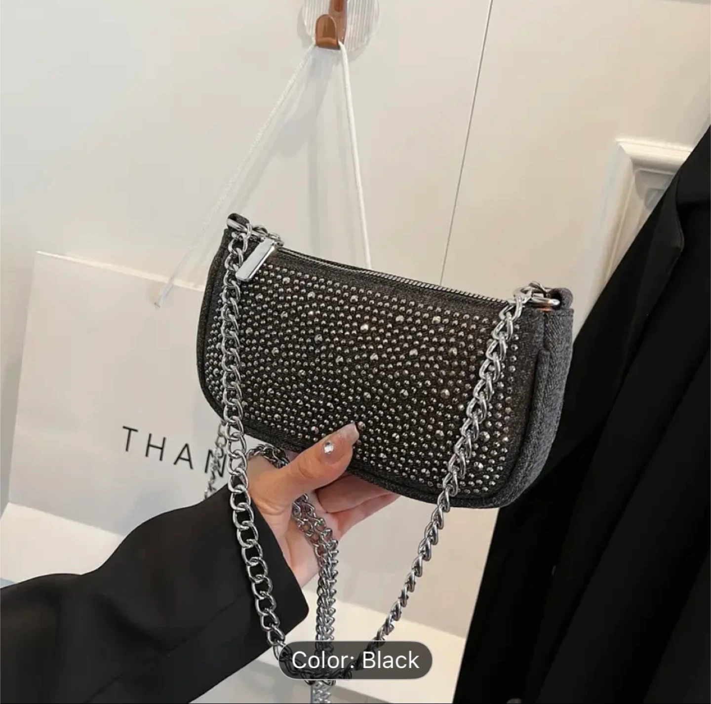 Denim Bag Black