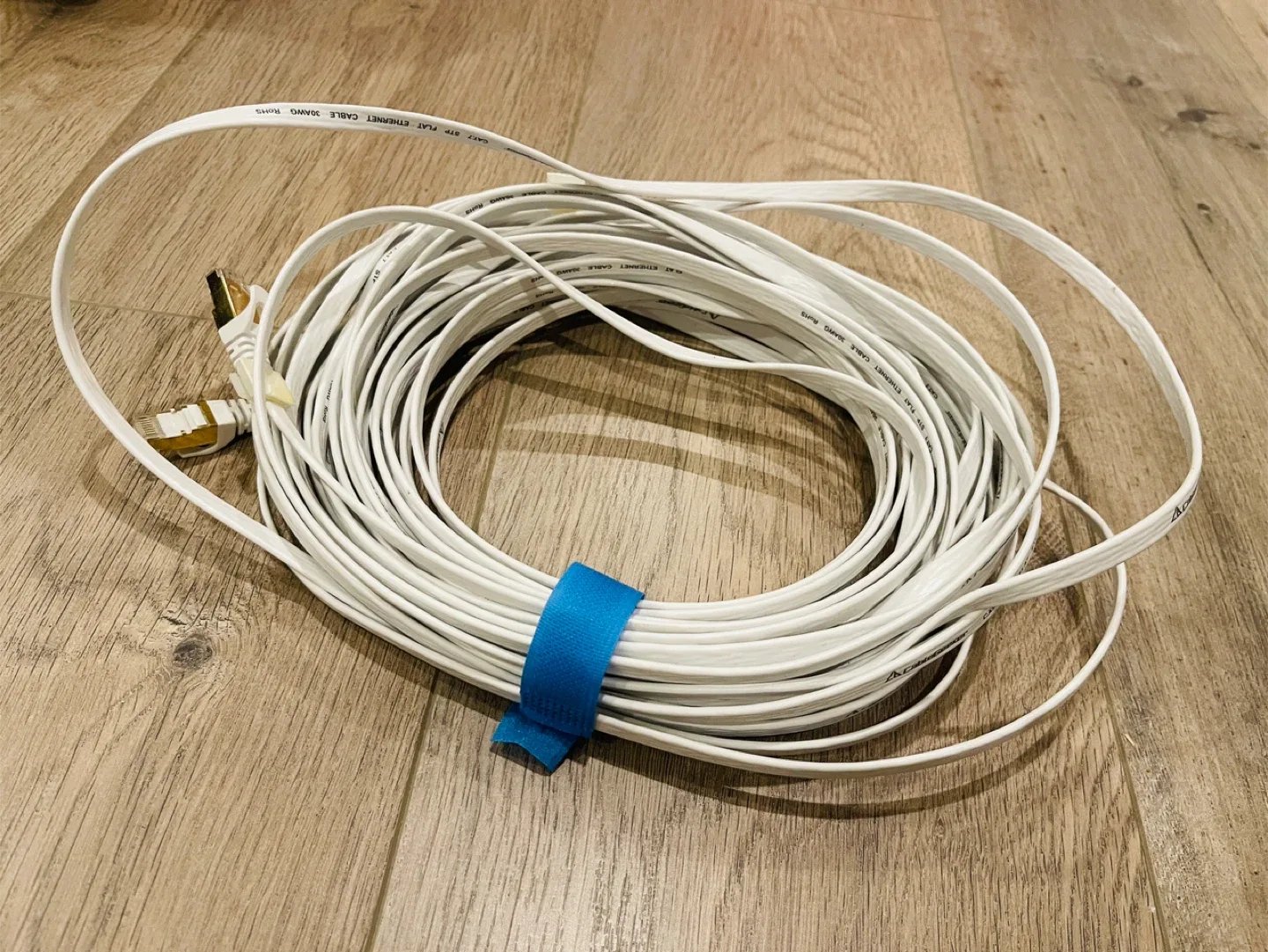 CableGeeker CAT.7 STP Flat Ethernet Cable