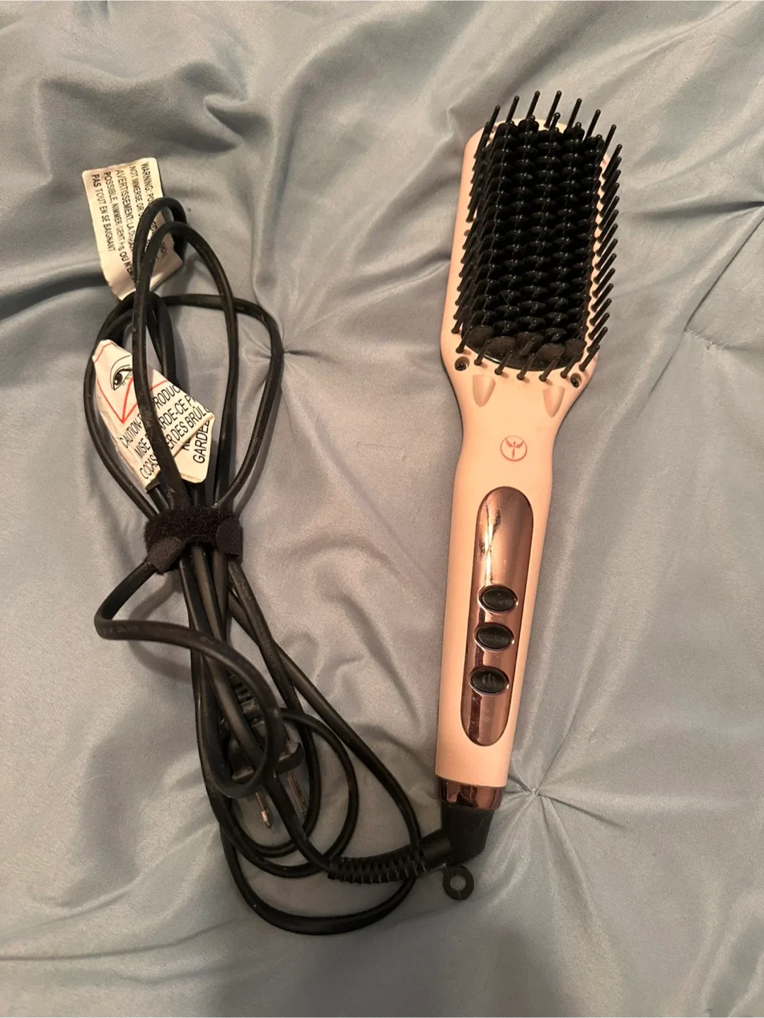 L'ange Le Vite Ceramic Straightening Hair Brush image indicator(2)