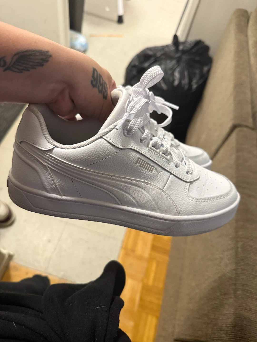 Puma Caven 2.0 White Sneakers - Size 7 - photo 2