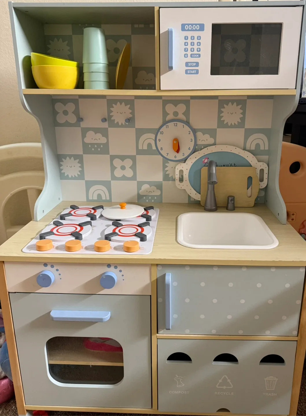 Gigglescape Kids Toy Kitchen Playset image indicator(2)