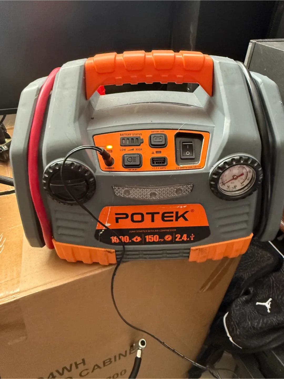 Potek Jump Starter w/ Air Compressor JS87-UL thumbnail