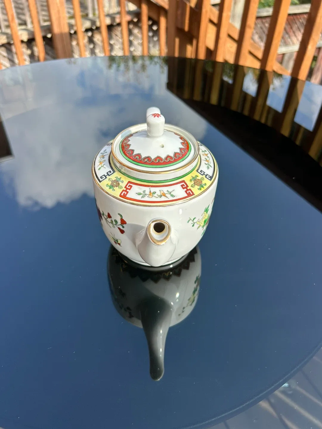 Floral Patterned Teapot image indicator(4)