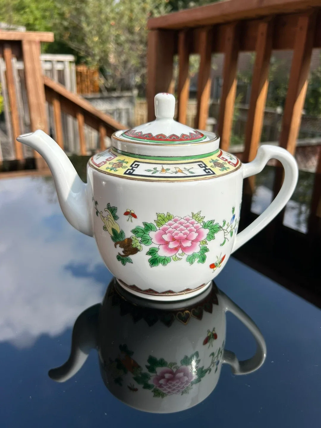 Floral Patterned Teapot thumbnail