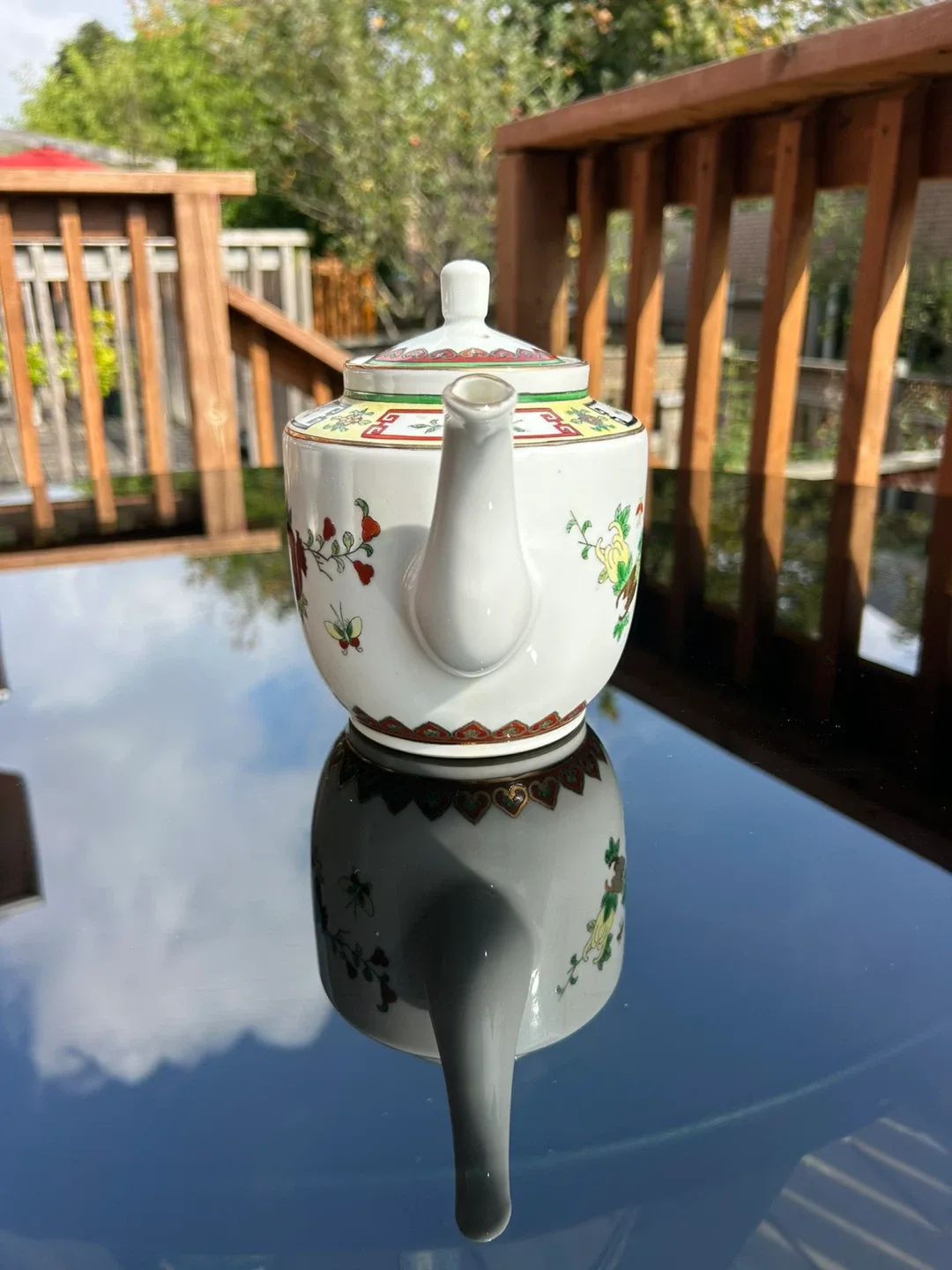 Floral Patterned Teapot image indicator(5)