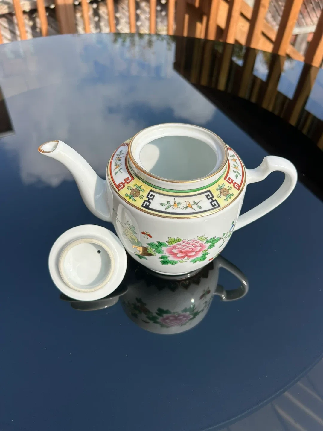 Floral Patterned Teapot image indicator(6)