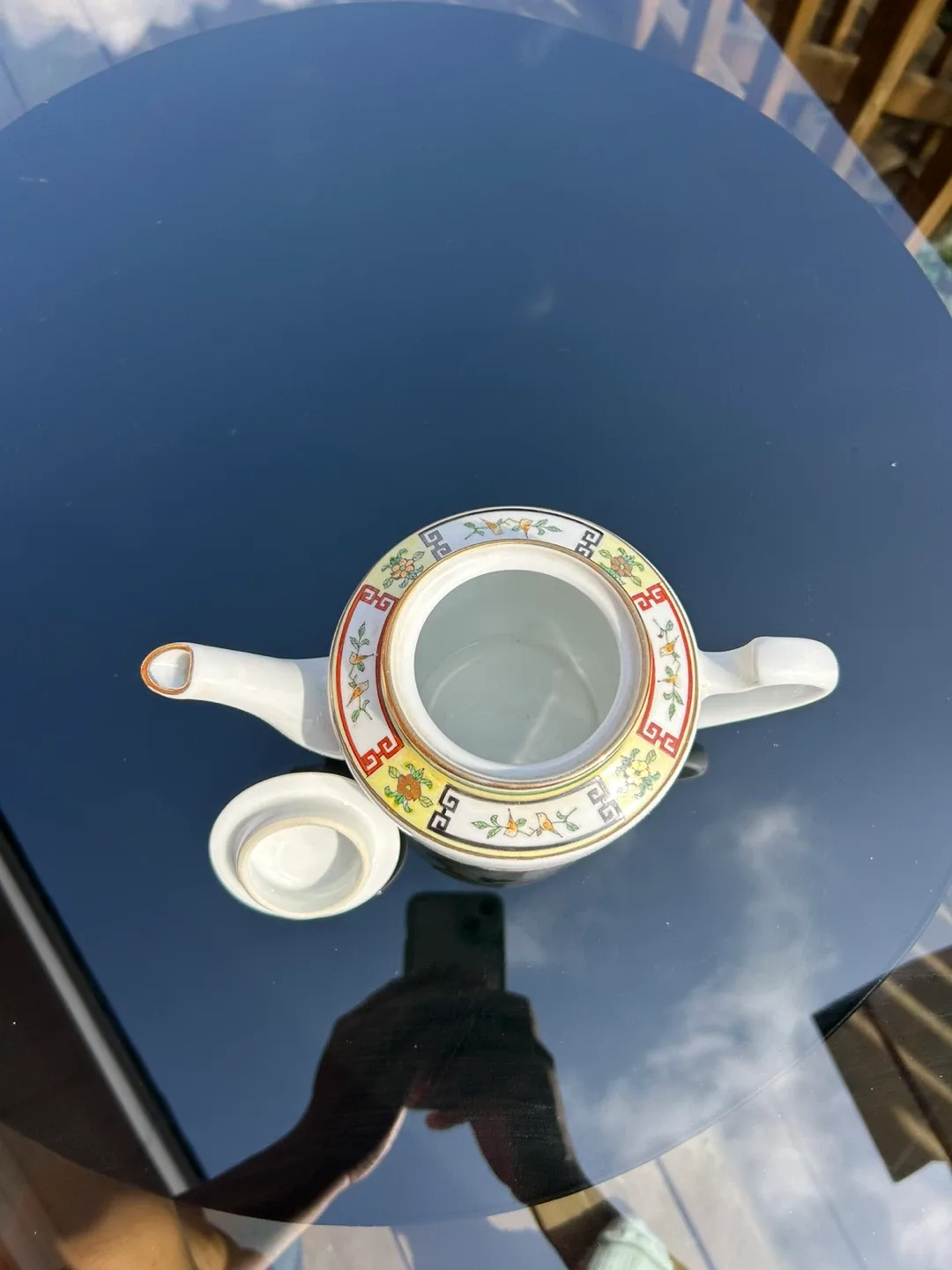 Floral Patterned Teapot image indicator(7)