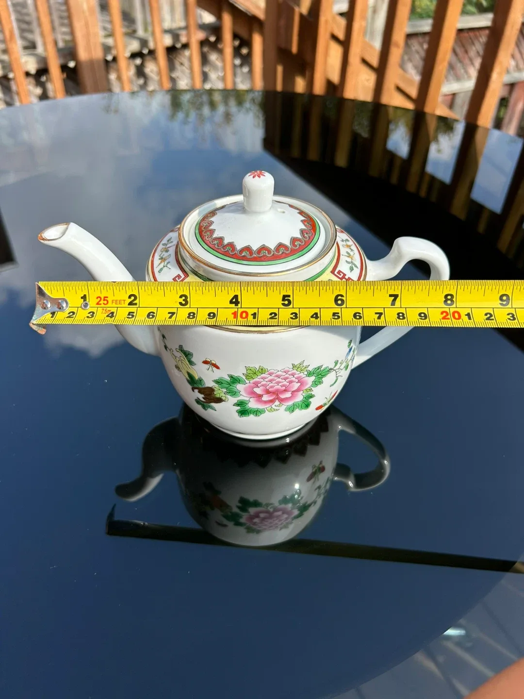 Floral Patterned Teapot image indicator(9)