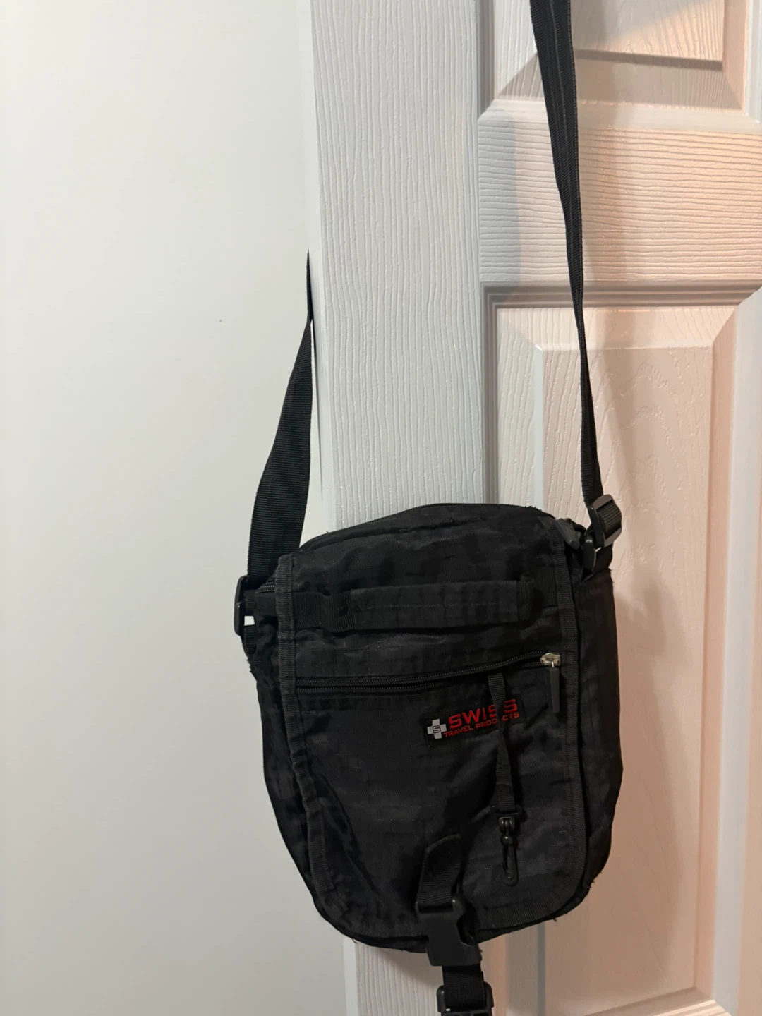 Swiss Travel Products Black Shoulder Bag