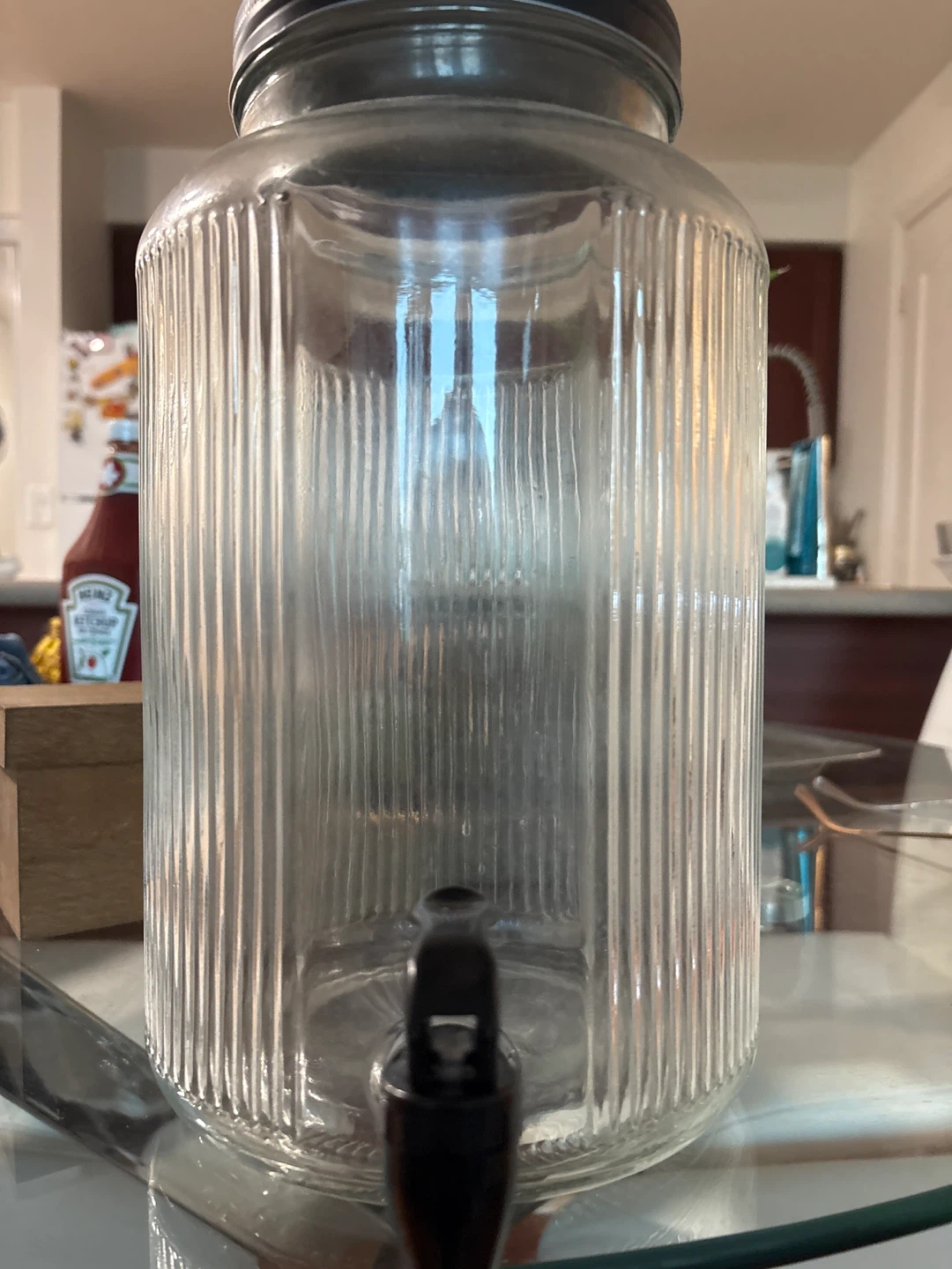 Glass Beverage Dispenser with Spigot - photo 3