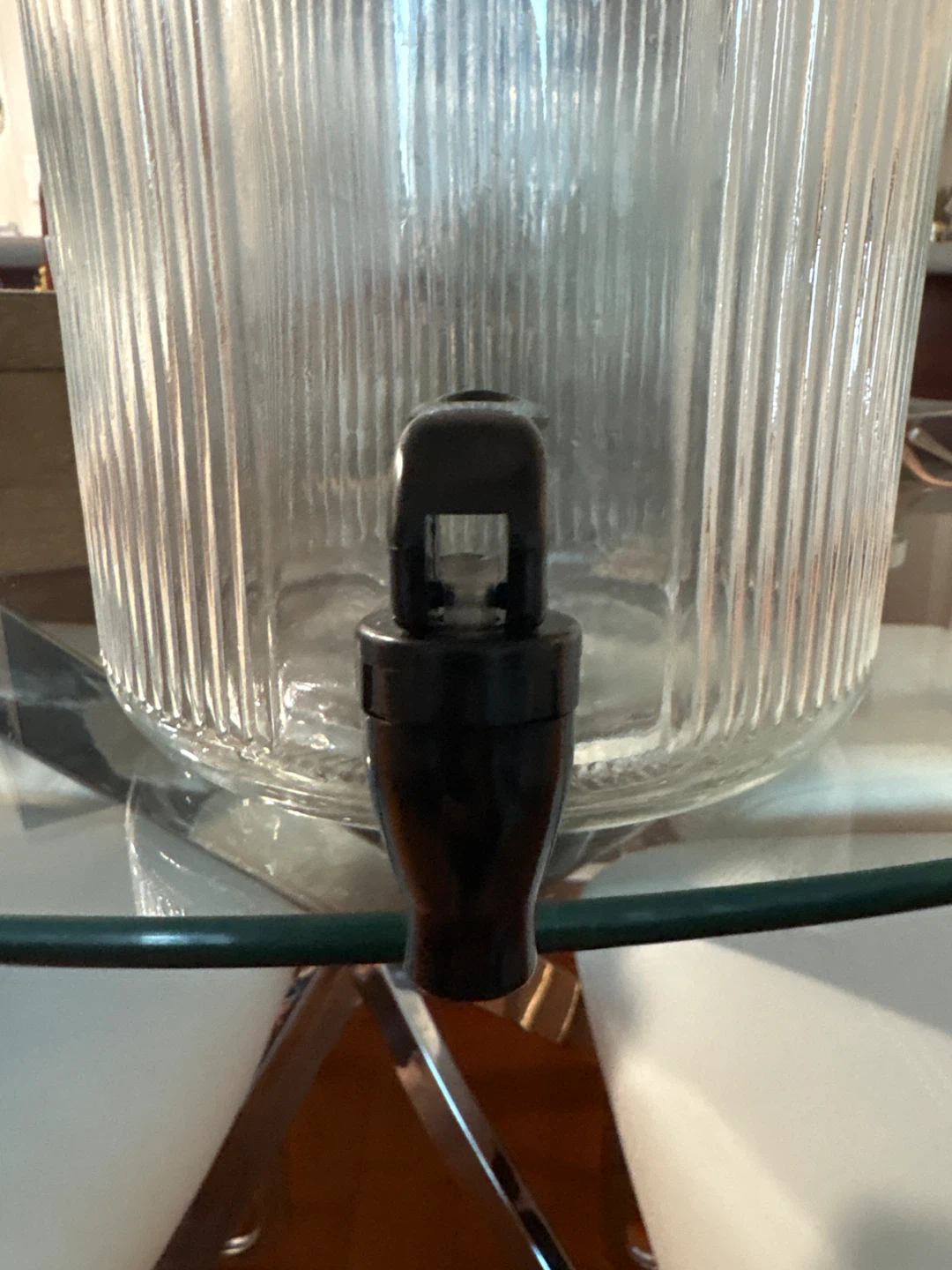 Glass Beverage Dispenser with Spigot - photo 2