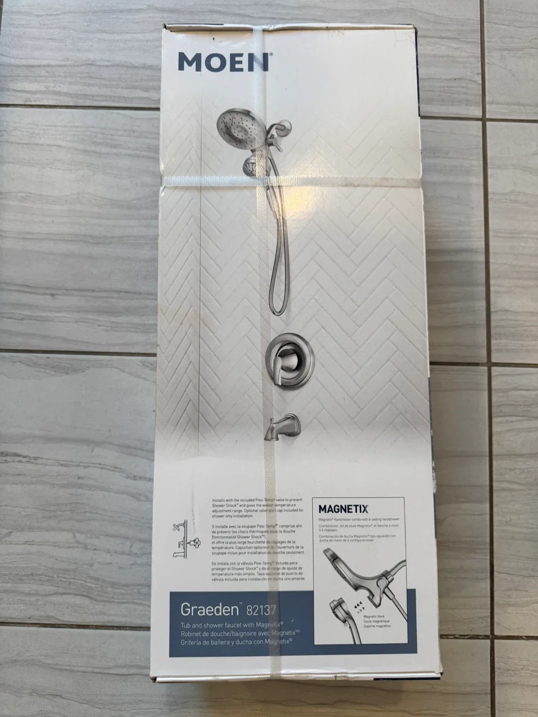 Moen Graeden 82137 Tub and Shower Faucet thumbnail